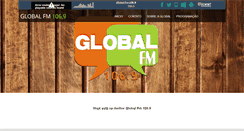 Desktop Screenshot of global106.com.br